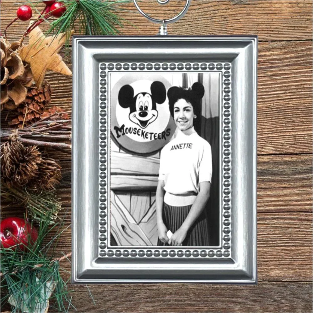 Mickey Mouse Club Mouseketeers Annette‎ Funicello Retro Christmas Tree Ornament